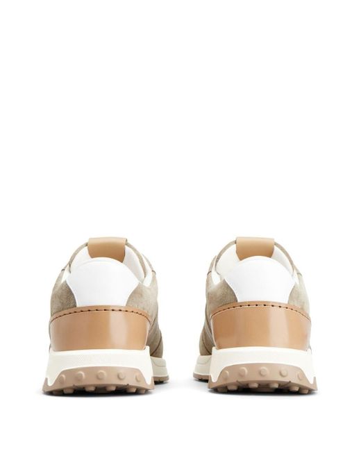 Tod's White Mesh Running Sneakers for men