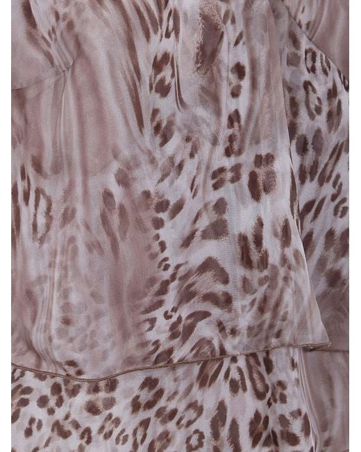 Blugirl Blumarine Multicolor Chiffon Top
