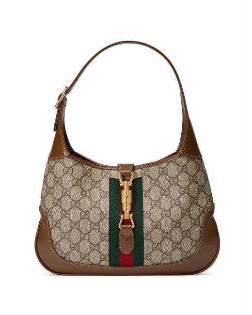Borsa A Jackie 1961 Piccola di Gucci in Brown