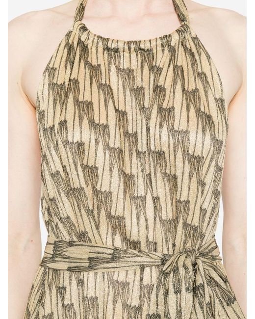 Siyu Metallic Ars Long Dress