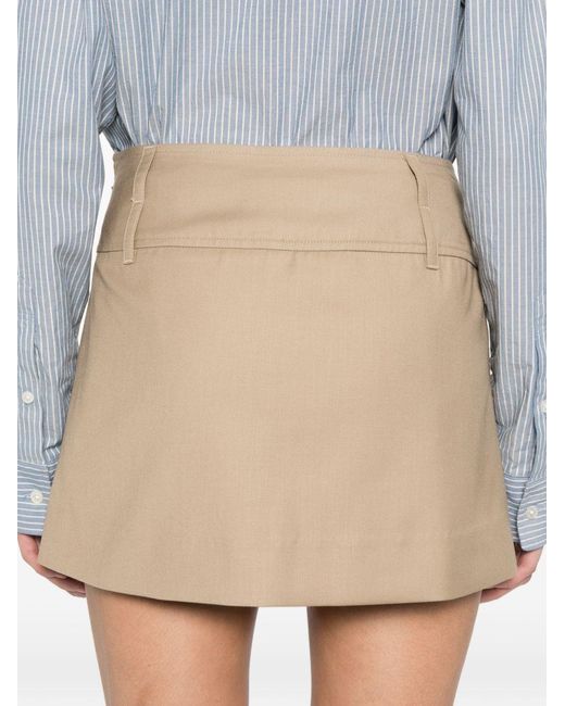 DUNST Natural Mini Skirt