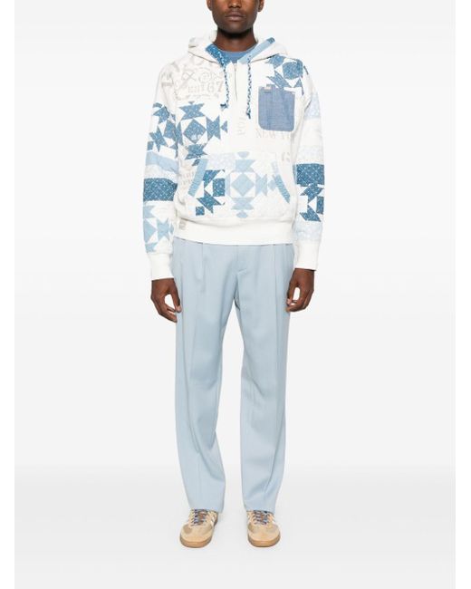 Polo Ralph Lauren Patchwork Long-Sleeve Sweatshirt With Cozy