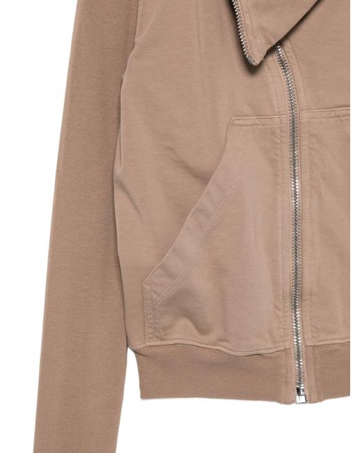 Rick Owens Natural Cotton Sweatshirt