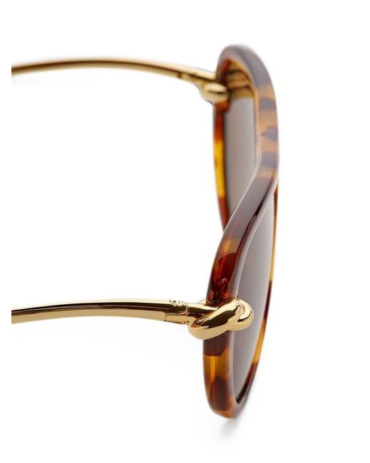 Bottega Veneta Brown Sunglasses