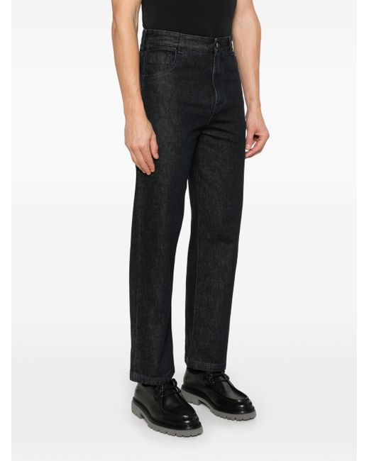 Fendi Black Straight Jeans for men