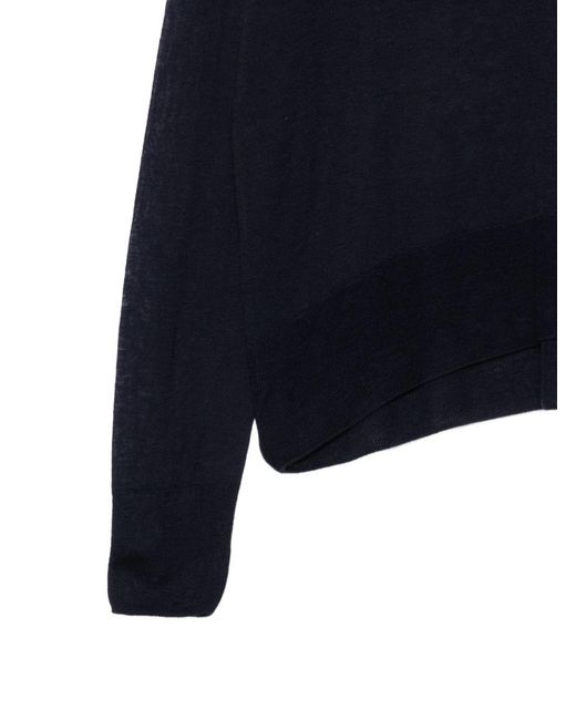 Closed Blue Wool Crewneck Sweater