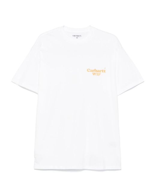 T-Shirt Hartt Chain di Carhartt in White da Uomo