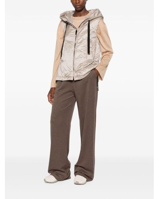Max Mara White Down Vest