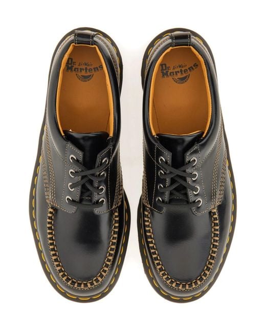 Dr. Martens Black Classic High-Top Lace-Up Shoes For for men