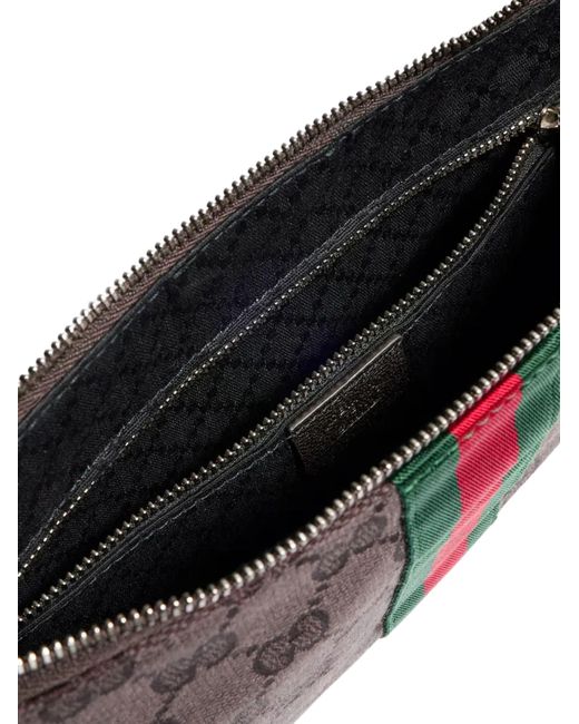 Gucci Brown Small Lunetta Bag for men