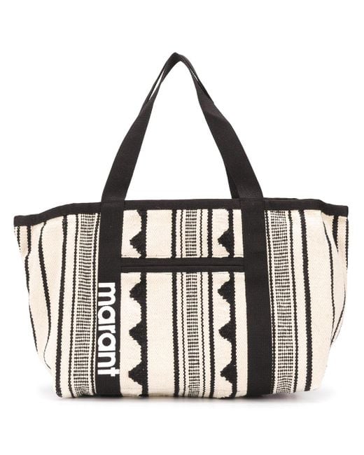 Isabel Marant White Darwen Tote Bag