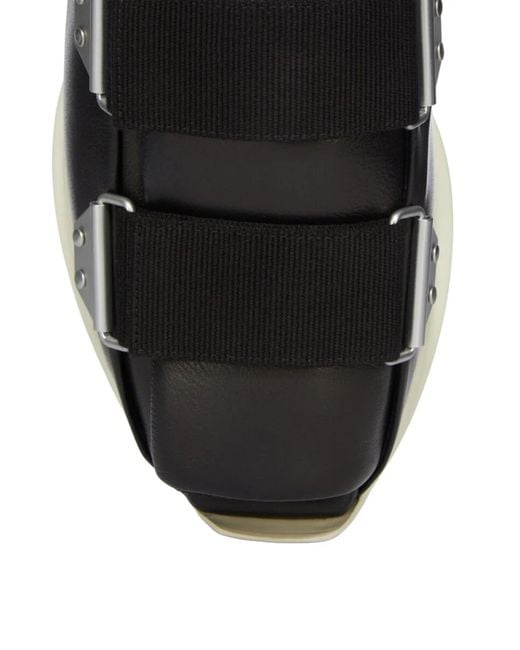Rick Owens Black Burritogeth Sneaker for men