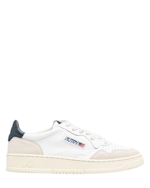 Autry White Sneaker Medalist for men