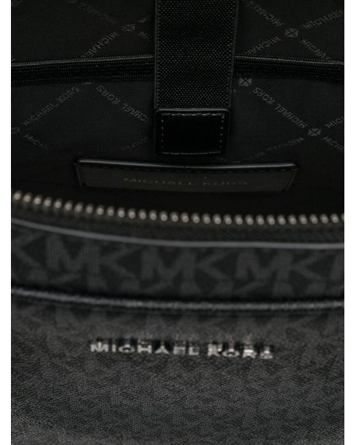 Michael Kors Black Hand Briefcase With Logo Hudson for men