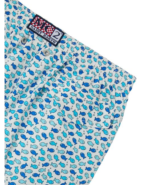 Mc2 Saint Barth Blue Swim Trunks for men