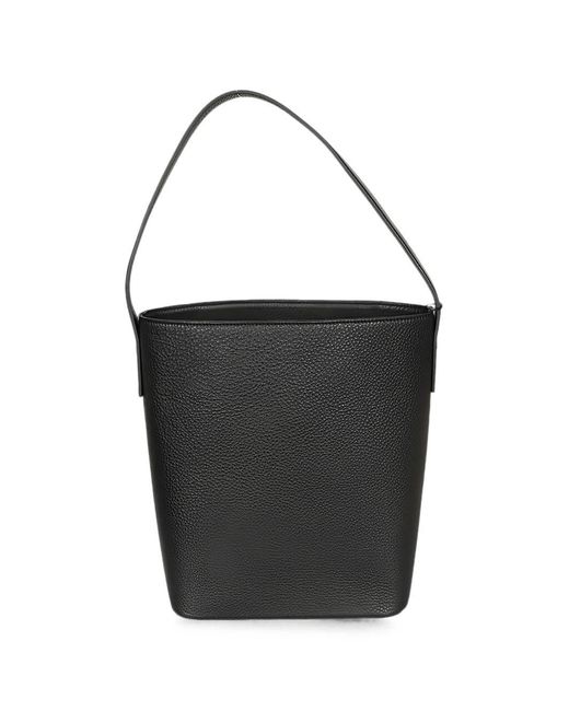 MIZUIRO Black Medium Leather Handbag