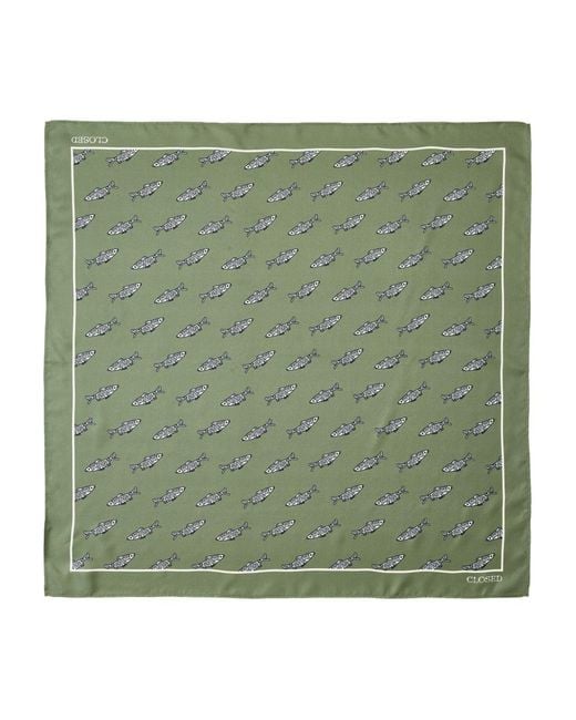 Foulard di Closed in Green