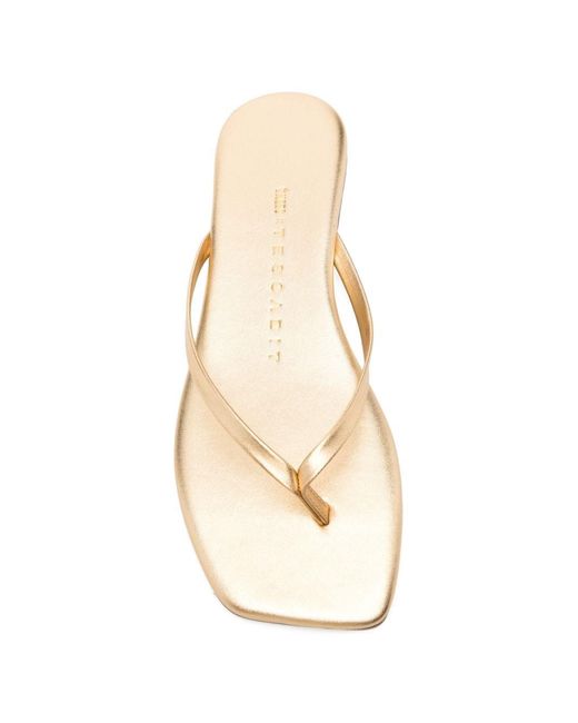 TKEES White Lily Leather Sandals