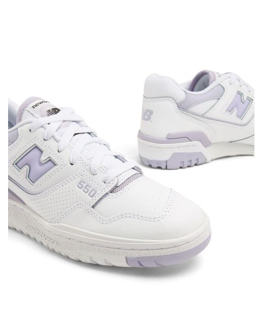 New Balance White 550 Low-top Sneakers