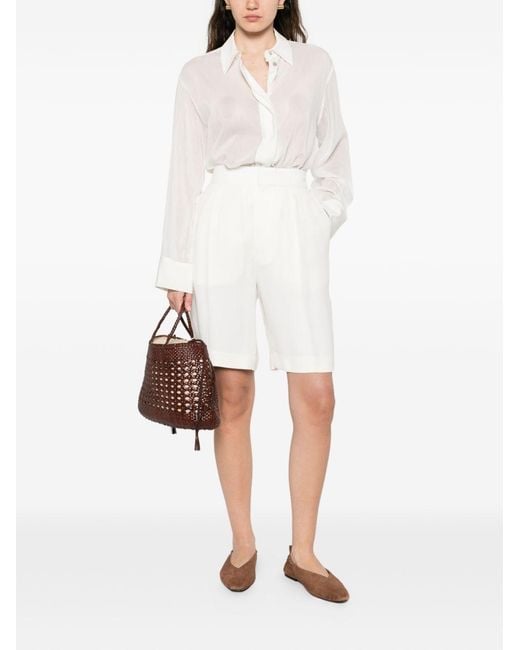 Forte_forte White Cotton Shirt