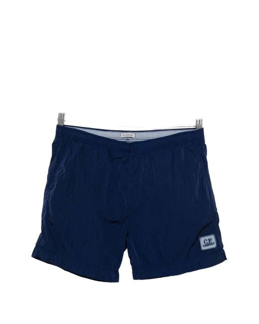 C P Company Blue Swimsuit Eco-Chrome R for men