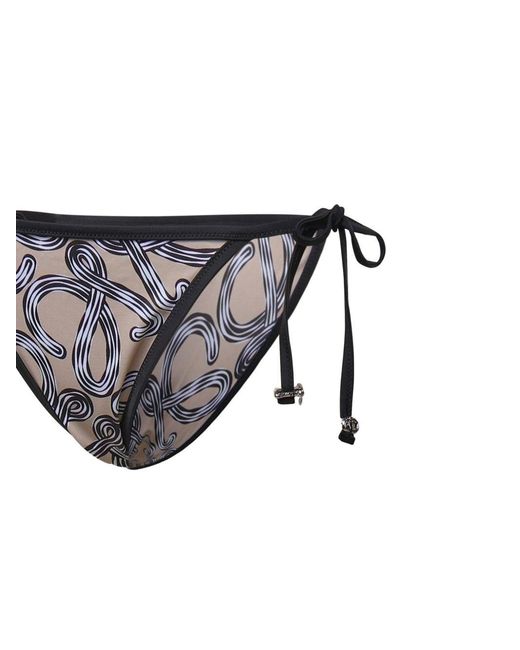 Loewe Gray Anagram Bikini Bottom