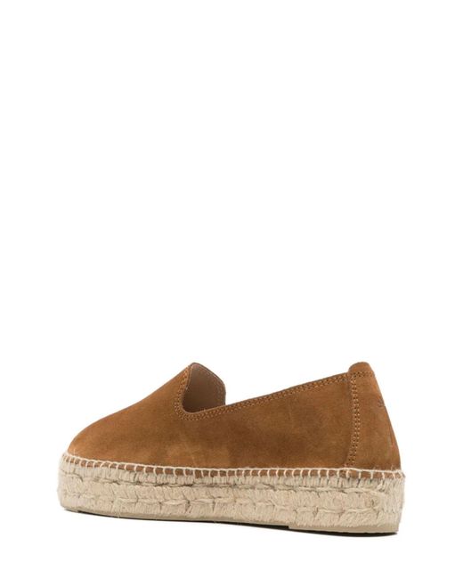 Manebí Brown Suede Espadrilles