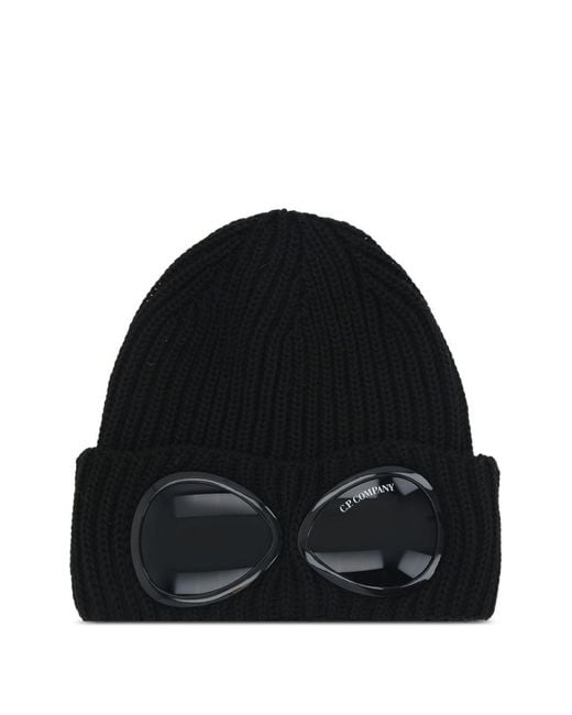C P Company Black Hat for men