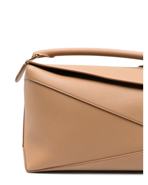 Borsa Puzzle di Loewe in Natural