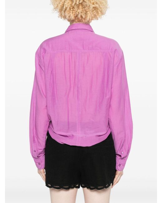 Camicia Nath di Isabel Marant in Pink