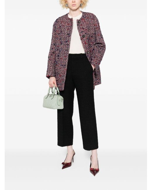 Gucci Black Cropped Trousers