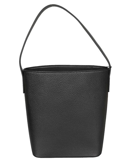 MIZUIRO Black Medium Leather Handbag