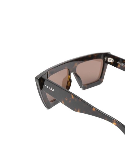Alaïa Brown Sunglasses