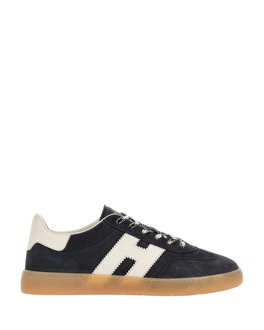 Hogan Blue Cool Leather Sneakers for men