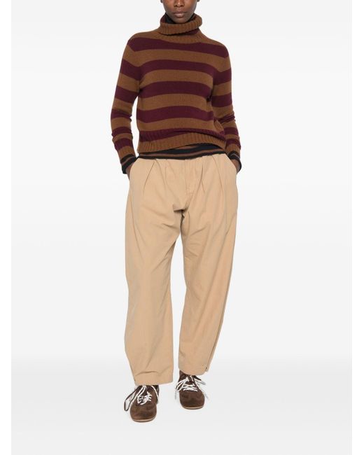 Be You Brown Cashmere Turtle-Neck Sweater