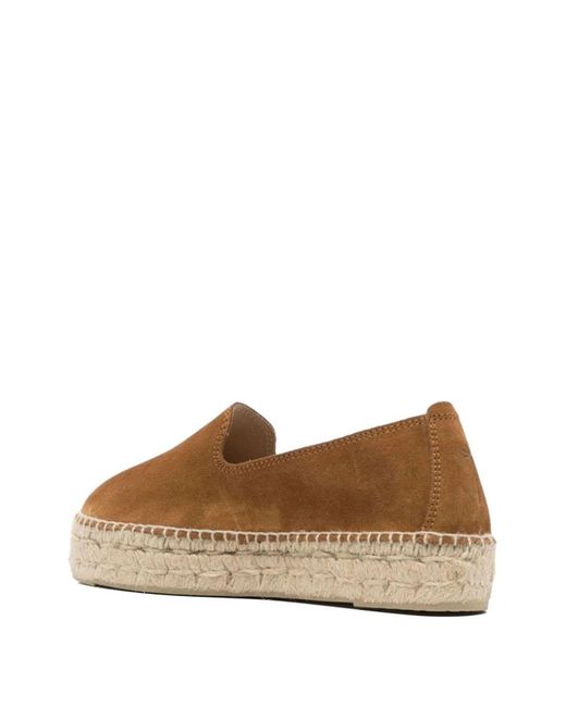 Manebí Brown Suede Espadrilles