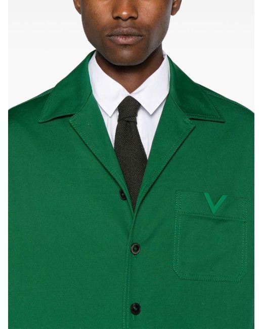 Valentino Green Logo Shirt for men
