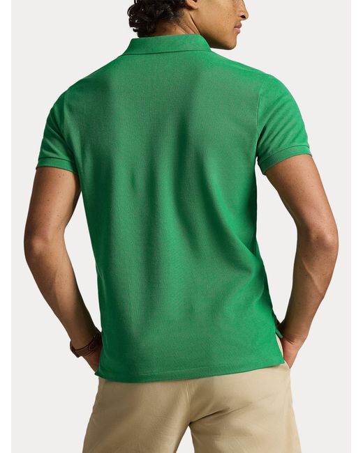Polo Ralph Lauren Green Polo The Iconic Mesh for men