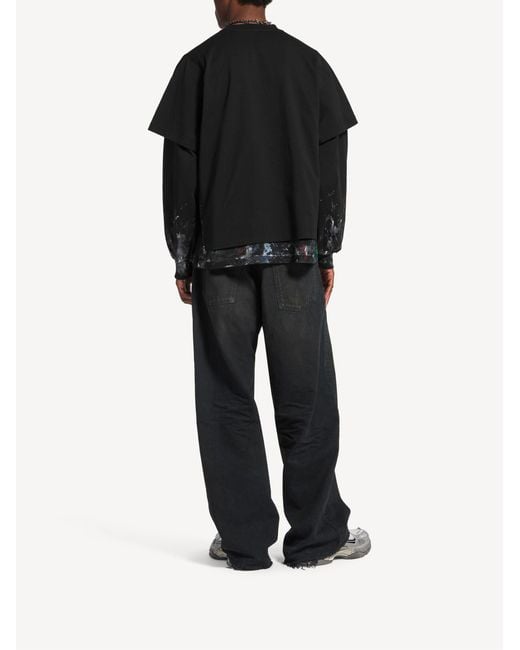 Balenciaga Black Casual Trousers for men