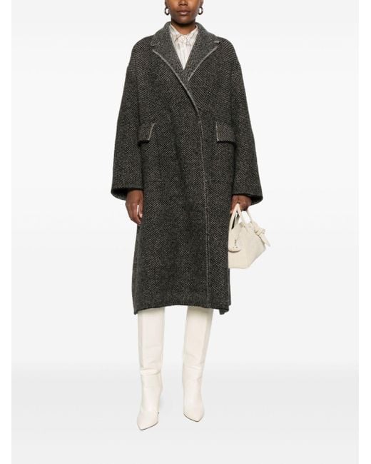 Boboutic Gray Wool Coat