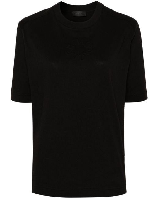 Moncler Black Logo Cotton T-shirt
