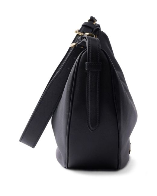 Borsa A Spalla Demi Lune Grande di Prada in Black
