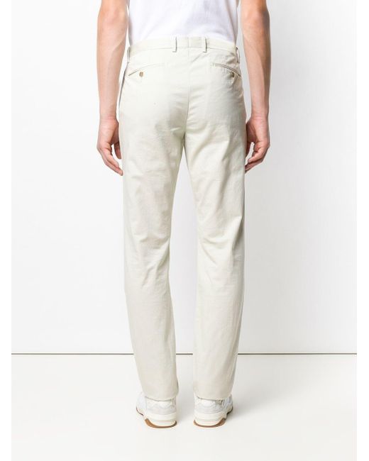 Polo Ralph Lauren White Slim-Cut Chinos for men