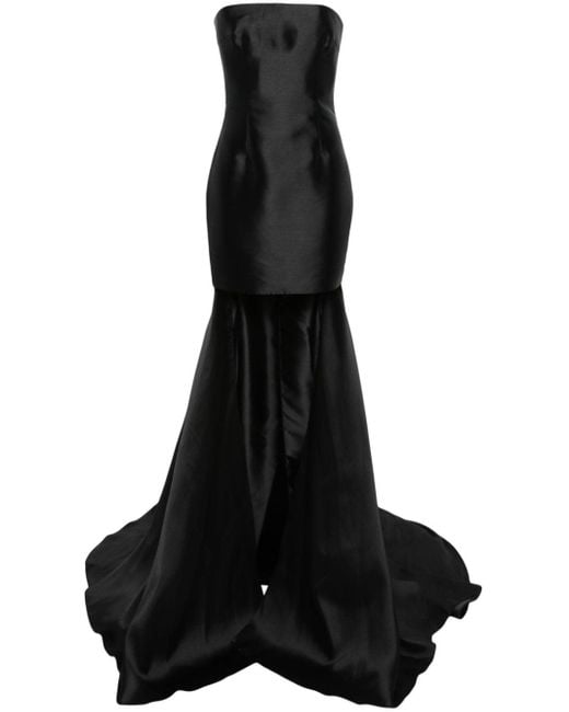 Solace London Black The Neva Mini Dress