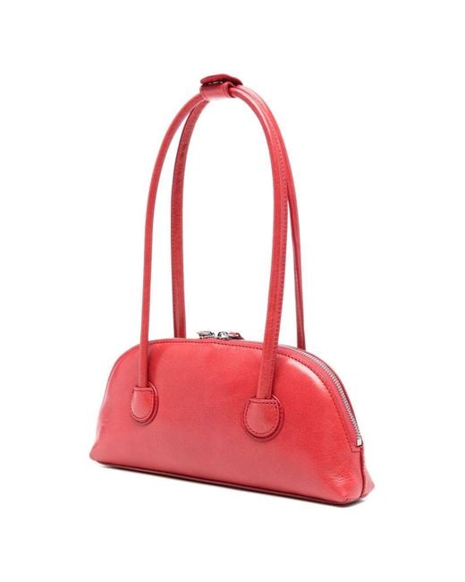 MARGE SHERWOOD Red Bessette Leather Shoulder Bag