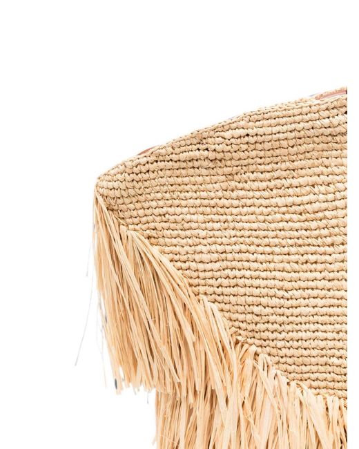 Zimmermann Natural Goldentime Medium Rafia Tote