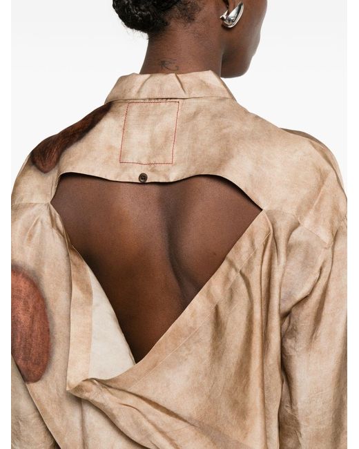 Uma Wang Natural Teays Top