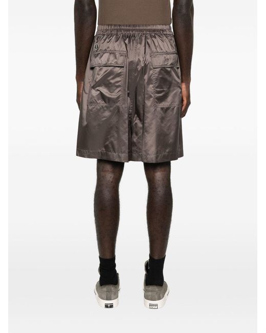 Moncler Brown Nylon Midi Skirt