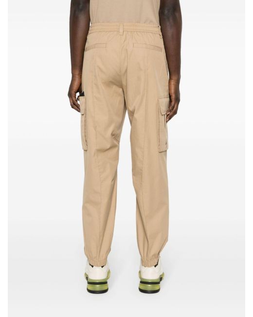 Versace Natural Cotton Cargo Trousers for men