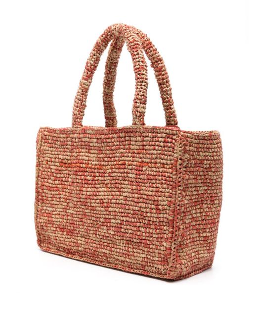 Manebí Brown Small Sunset Tote Bag